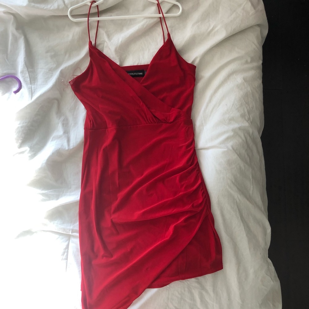 Red dress